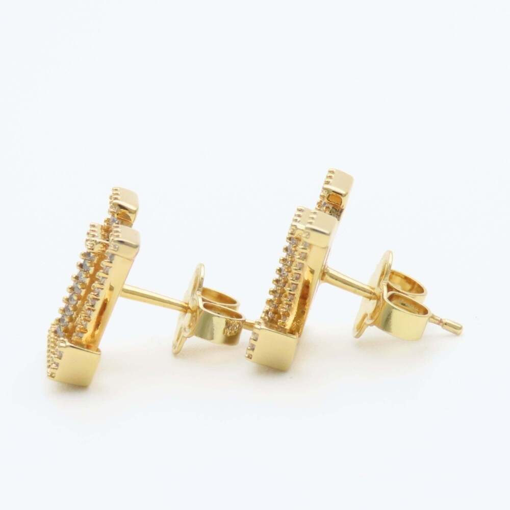 LOUIS VUITTON Gold Earrings - Picture 3 of 9